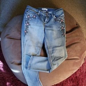 Embellished jeans